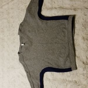 Si Iae Anthropologie Sweater Womens Size Large Gray Wool